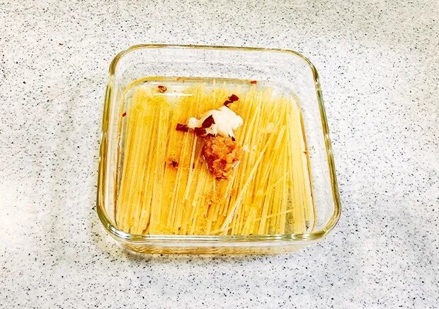 味噌ペペロンチーノ（撮影：grape編集部）