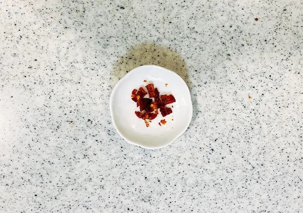 味噌ペペロンチーノ（撮影：grape編集部）