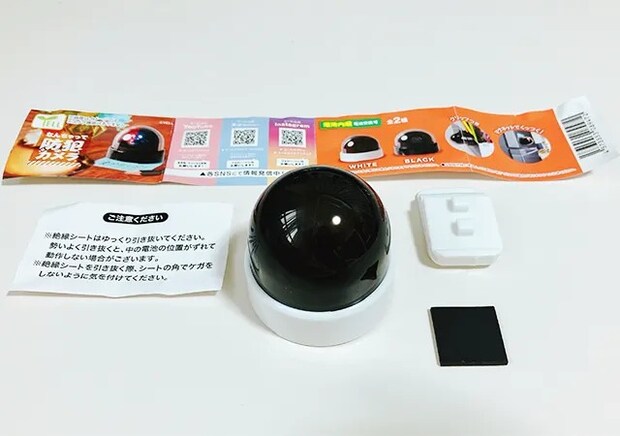 『なんちゃって防犯カメラ』（撮影：grape編集部）