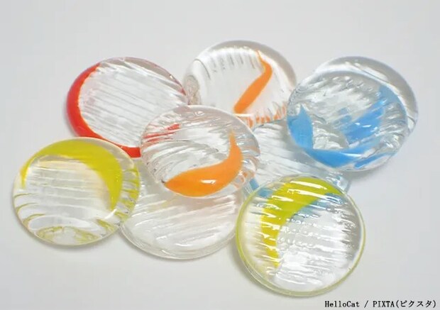 おはじきの写真