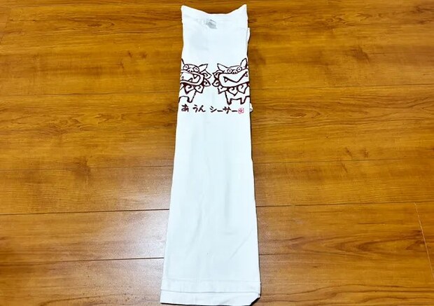 Tシャツのたたみ方（撮影：grape編集部）