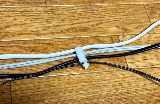 結束バンドの活用術の画像（撮影：grape編集部）