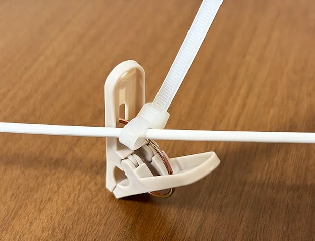 結束バンドの活用術の画像（撮影：grape編集部）