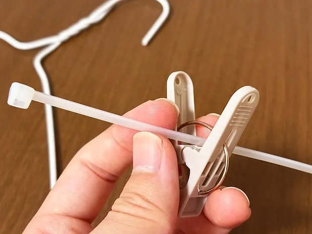 結束バンドの活用術の画像（撮影：grape編集部）