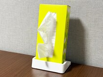 ティッシュ、どうやって置いてる？　革命的な100均アイテムに「超便利」「もう1個買う」