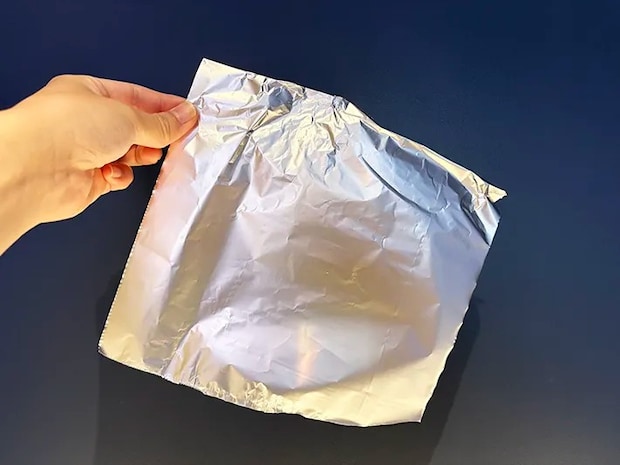 アルミホイルの画像（撮影：grape編集部）
