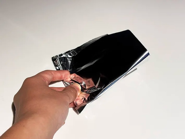 アルミホイルの画像（撮影：grape編集部）