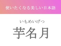 『芋名月』←これ知ってたらステキ！　秋の月にまつわる【美しい日本語クイズ】