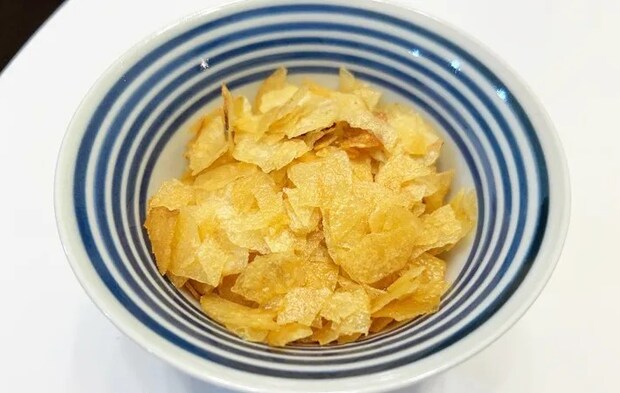 二度揚げポテチの完成写真（撮影：エニママ）