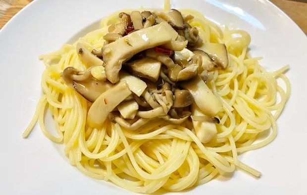 『きのこのオイル漬け』の完成写真