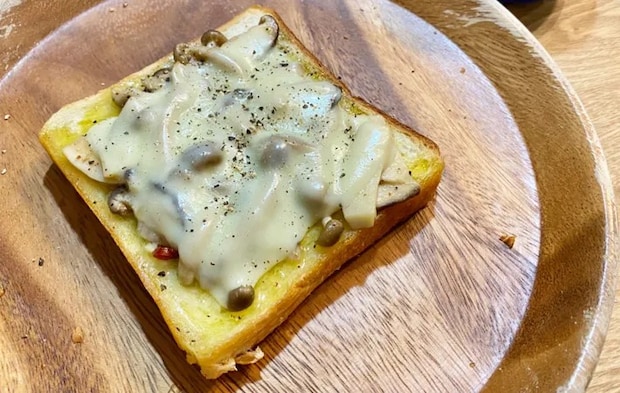 『きのこのオイル漬け』の完成写真