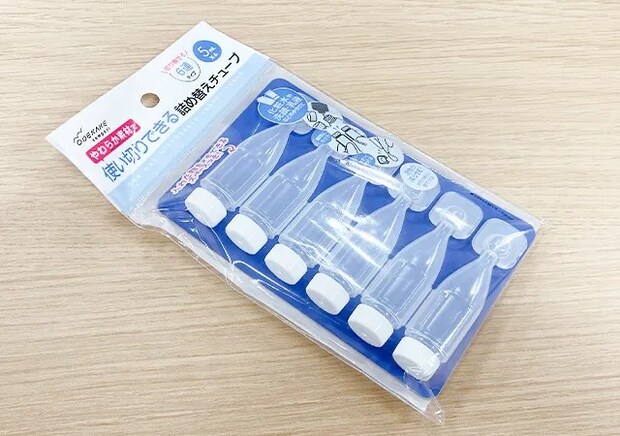 詰め替えチューブ（撮影：grape編集部）