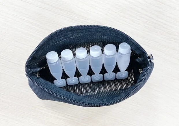 詰め替えチューブ（撮影：grape編集部）