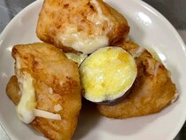 サツマイモ×『冷凍から揚げ』は最強！　甘じょっぱい組み合わせが「疲れた体に染みる」