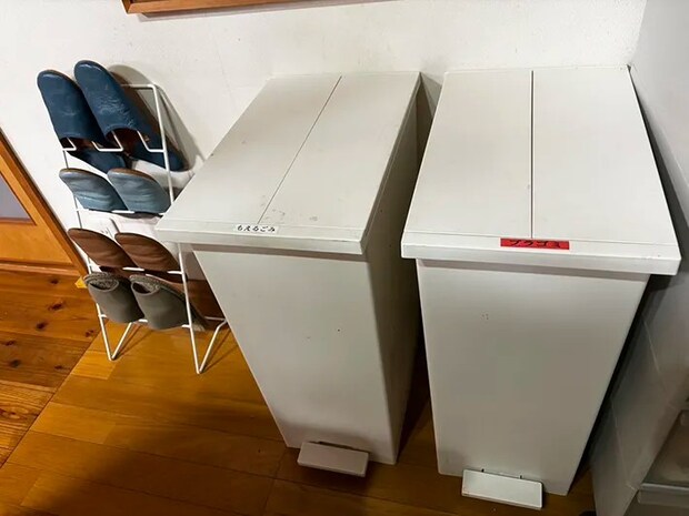 ゴミ箱の写真（撮影：grape編集部）