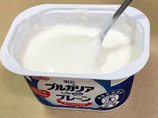 ヨーグルトの写真（撮影：grape編集部）