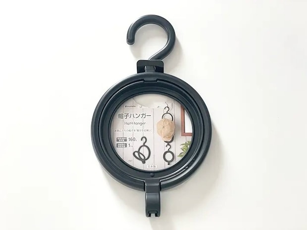 帽子ハンガーの写真（撮影：grape編集部）