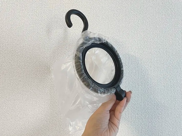 帽子ハンガーの写真（撮影：grape編集部）