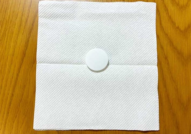 マグネットを使った掃除術（撮影:grape編集部）