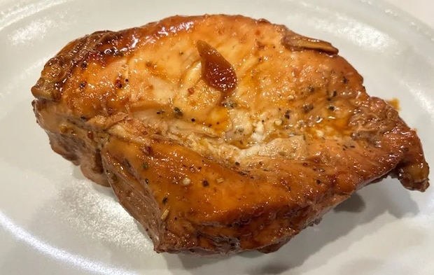 『ポン酢チャーシューチキン』の完成写真（撮影：エニママ）