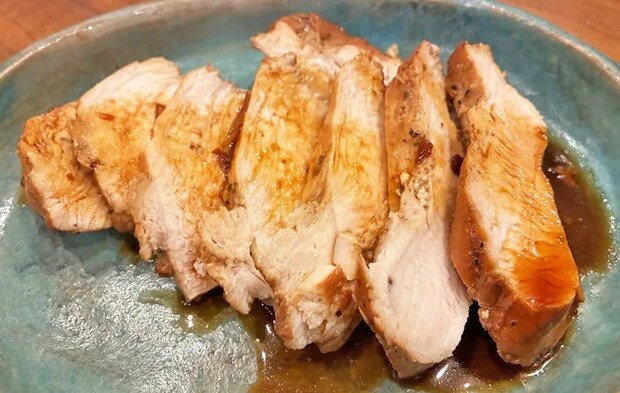 『ポン酢チャーシューチキン』の完成写真（撮影：エニママ）