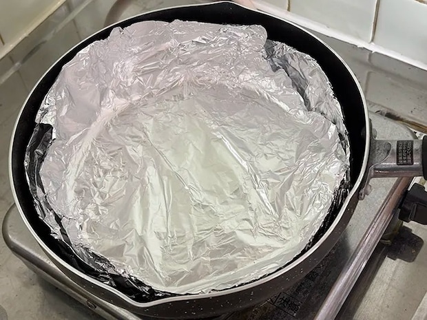 アルミホイルの画像（撮影：grape編集部）