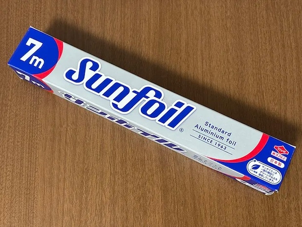 アルミホイルの画像（撮影：grape編集部）