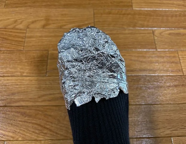 アルミホイルの画像（撮影：grape編集部）