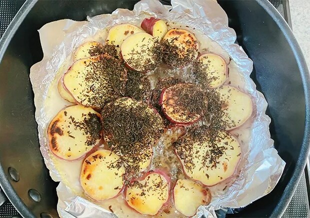 サツマイモ紅茶煮（撮影：grape編集部）