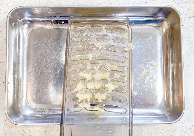 ショウガの擦りおろし（撮影：grape編集部）