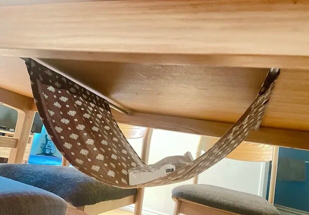 ハンモック収納の写真（撮影：grape編集部）