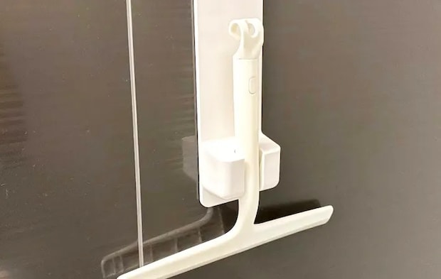 ダイソー『シャワーホルダー』の使用写真（撮影：キジカク）