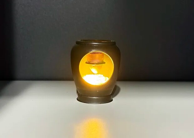 『石焼芋つぼ龕灯 (らいと)』 の画像（撮影：grape編集部）