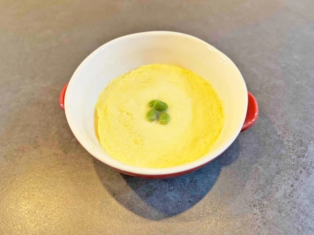 レンジで3分！　卵と豆腐で作る『茶碗蒸し風』に子供が絶賛【時短レシピ】