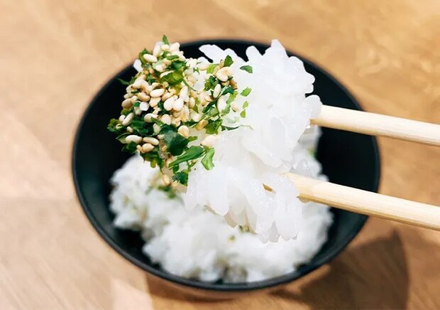 ふりかけご飯（撮影：grape編集部）