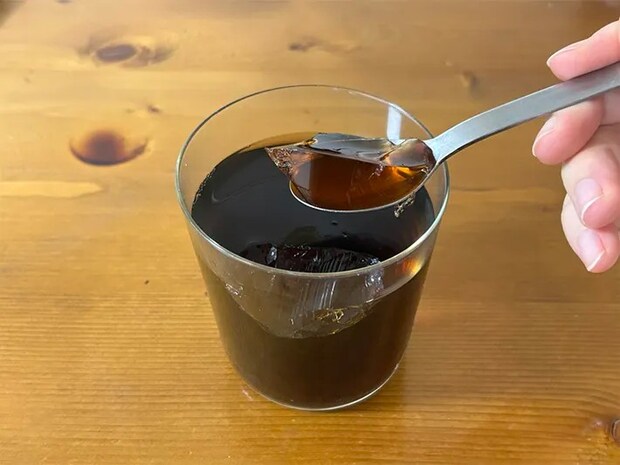 『麦茶ゼリー』の写真（撮影：grape編集部）