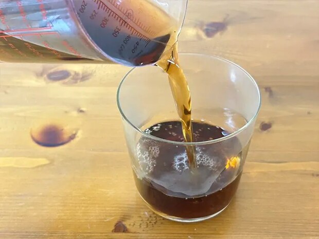 『麦茶ゼリー』を作る写真（撮影：grape編集部）