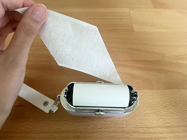 ダイソー『取り換え式２ｗａｙほこり取り』の写真（撮影：grape編集部）