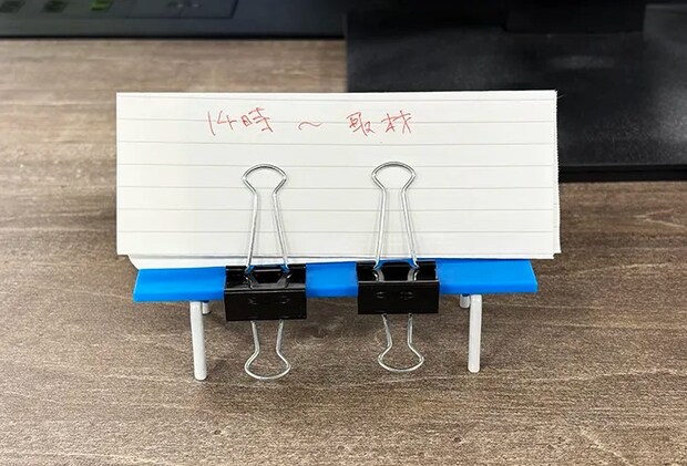 『ミニチュア　カラーベンチ』の画像（撮影：grape編集部）