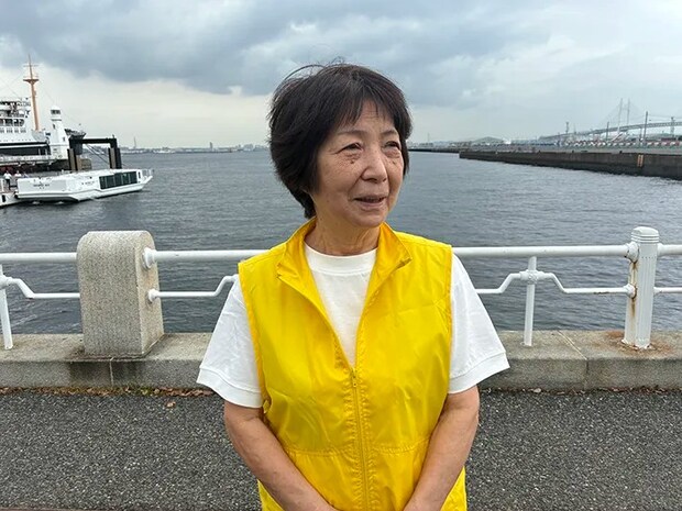 インタビューに応じる矢吹紀子さんの写真（撮影：grape編集部）