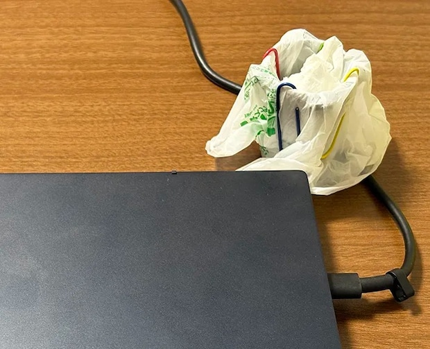 『ミニチュアポリゴミ箱』の画像（撮影：grape編集部）