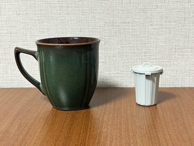 『ミニチュアポリゴミ箱』の画像（撮影：grape編集部）