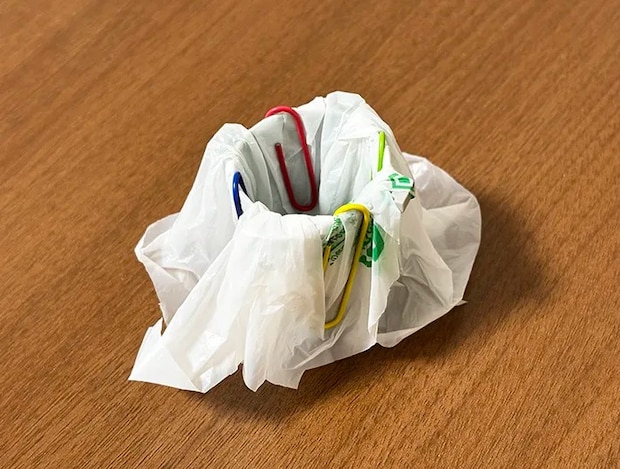 『ミニチュアポリゴミ箱』の画像（撮影：grape編集部）