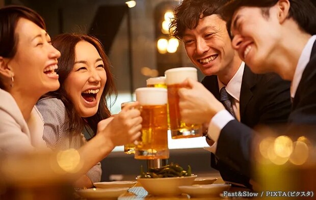 飲み会の写真