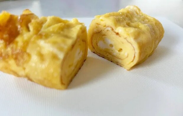 玉子焼きの完成写真（撮影：エニママ）