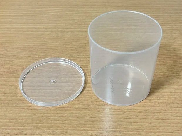 綿棒ケースの写真（撮影：grape編集部）