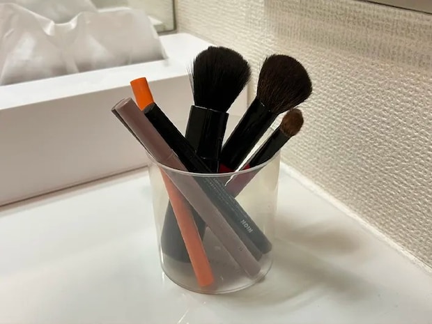 綿棒ケースの写真（撮影：grape編集部）