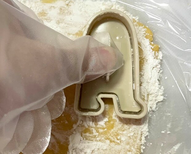 クッキーを作る写真（撮影：grape編集部）