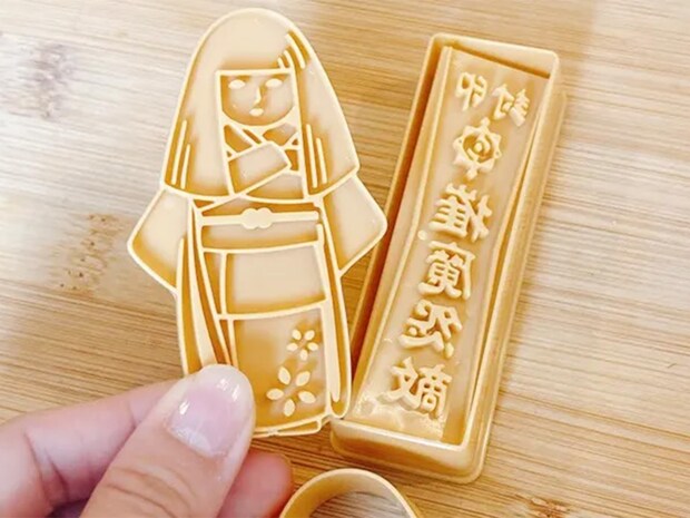 これは予想外！　セリアのクッキー型で作ったお菓子、見た目に「異様な雰囲気だ」