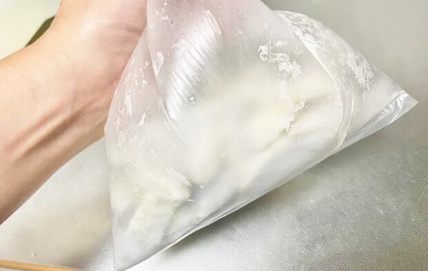 『フライド里芋』を作る写真（撮影：エニママ）